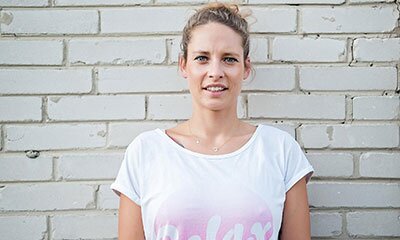 Joanna - instruktor sklepu narciarskiego w Wilanowie